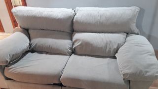 Sofá gris de 2 plazas buen estado 