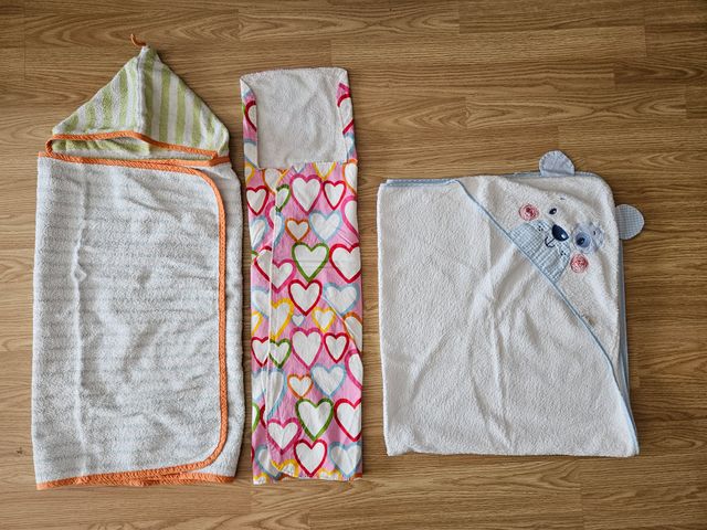 Pack ropa de cama (cuna) y baño bebés