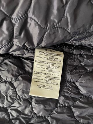 Chaqueta acolchada Levi’s hombre M gris