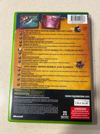 Juego Xbox. Rayman 3