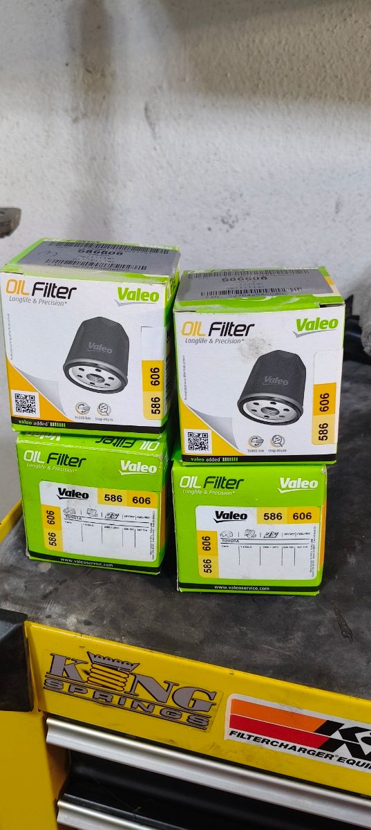 Filtro de aceite Yaris 1.4 d4d