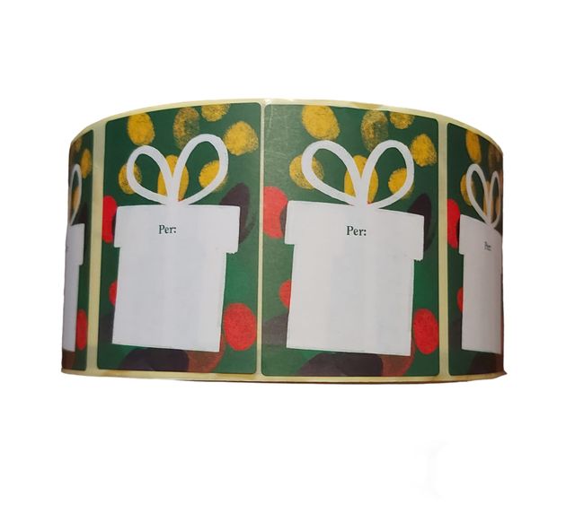 ETIQUETAS REGALO ROLLO MUY GRANDE