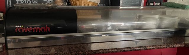 Vitrina expositora tapas 