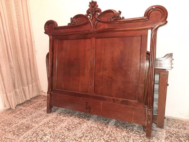 Cama modernismo catalán