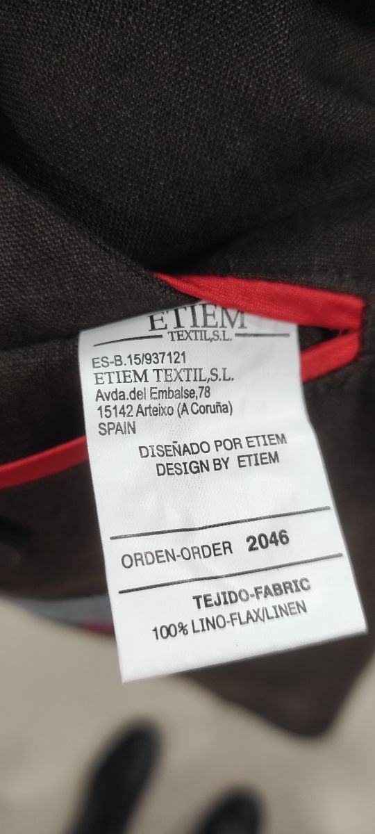 Ameticana lino Etiem Talla 56