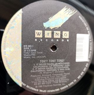 TONY TONI TONE - It Never Rains
