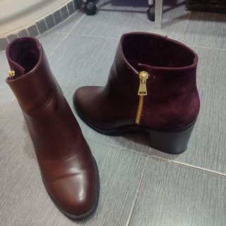 Botines granates