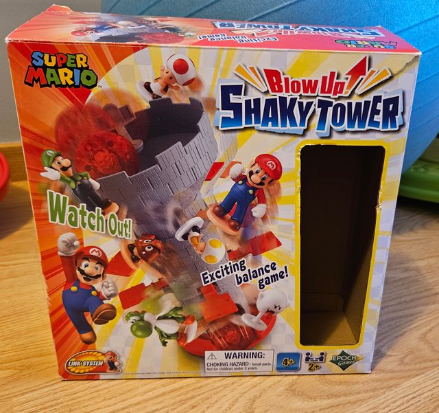 Juego Super Mario Blow Up Shaky Tower