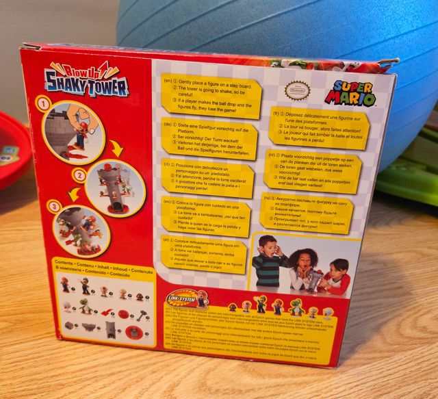 Juego Super Mario Blow Up Shaky Tower