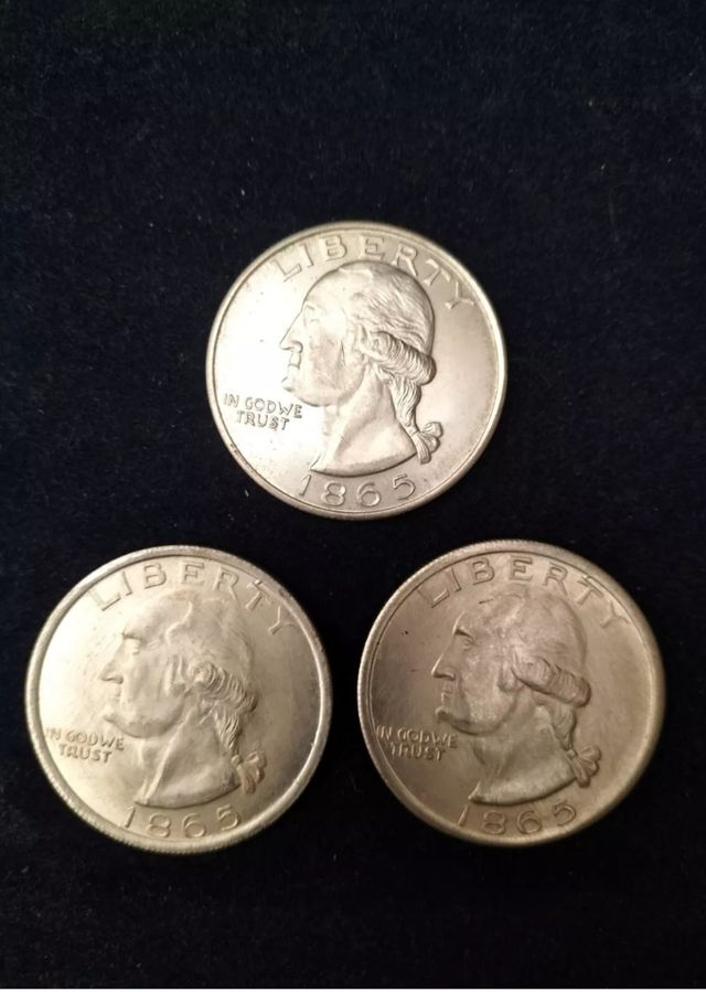 STATI UNITI 1 Dollaro 1865 Liberty Splendidi in FA