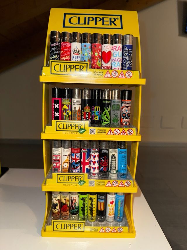 Accendini Clipper Vari Città