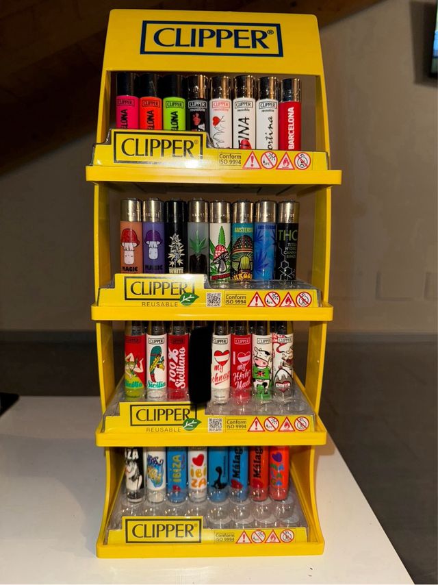 Accendini Clipper Vari Città