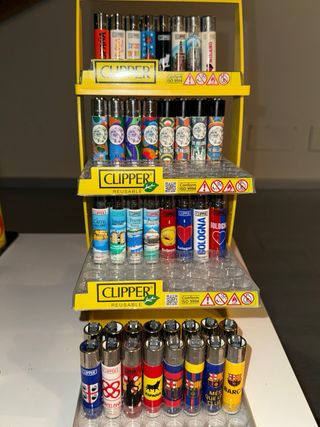 Accendini Clipper Vari Città