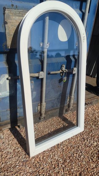 Ventana de arco doble cristal climalit