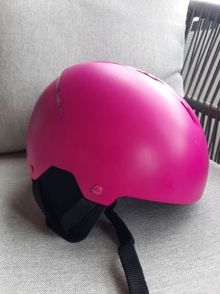 Casco esquí niña