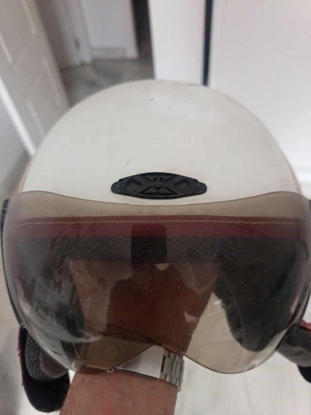 Casco moto vintage