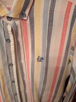 Camisa hombre rayas la vespita