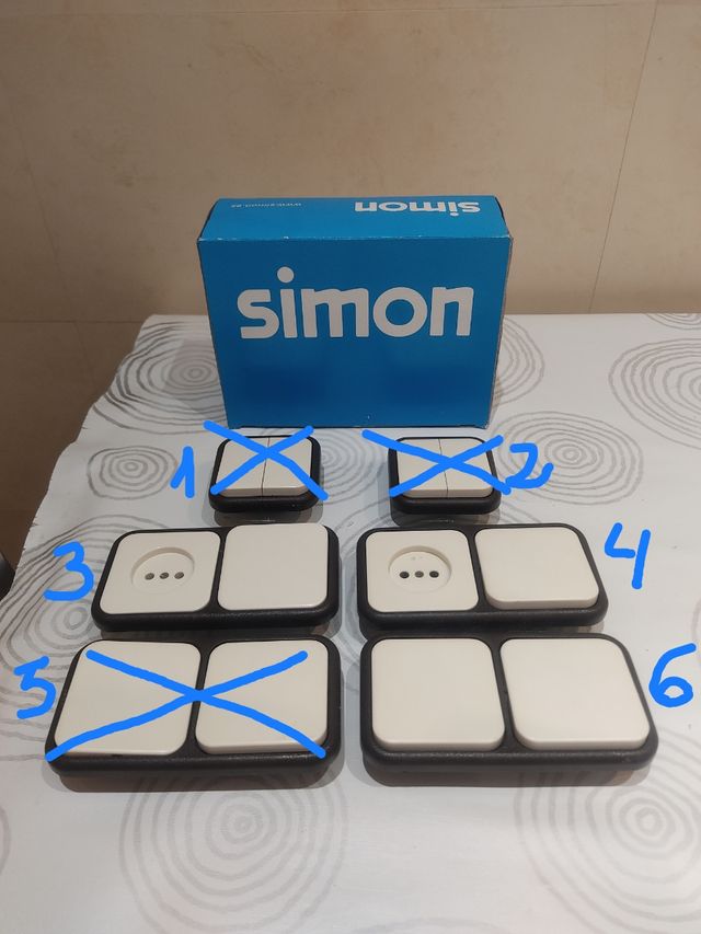 Interruptores Simón
