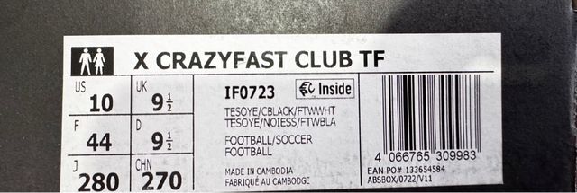 adidas X Crazyfast Club