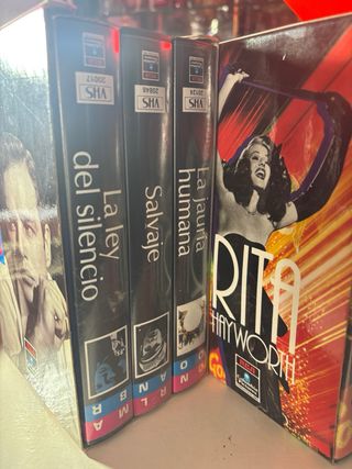16 Cintas VHS de Películas Clásicas