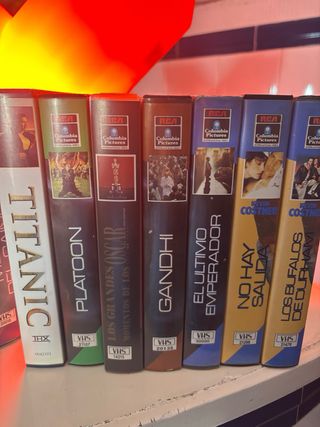 16 Cintas VHS de Películas Clásicas