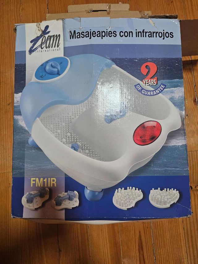 Aparato hidromasaje pies eléctrico Team