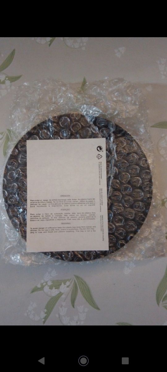 Specchio da tavolo, con piedistallo CORTE INGLES