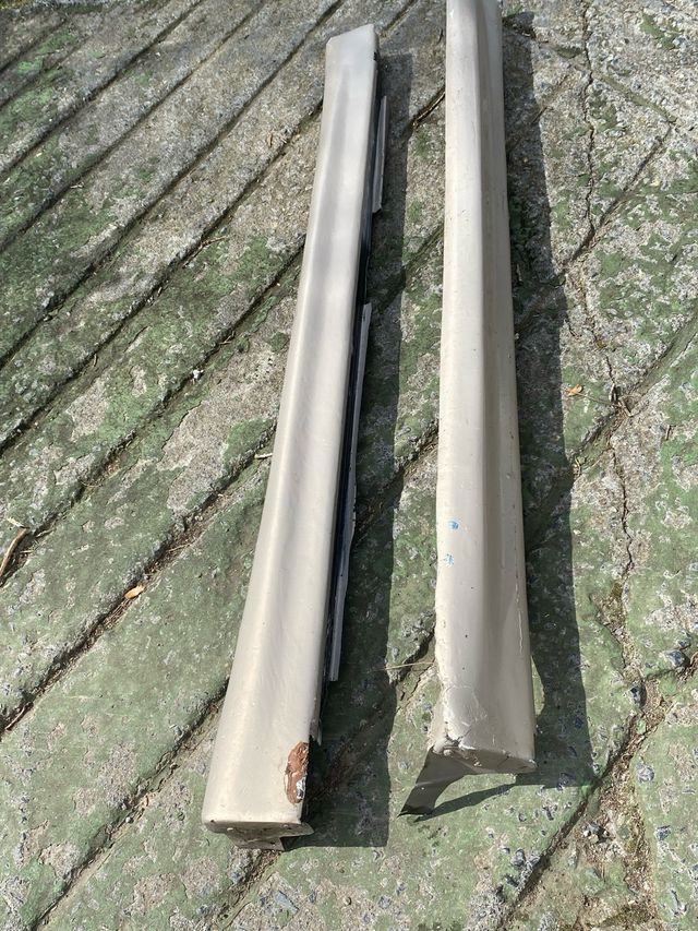 Parachoques trasero y taloneras audi a4 b5