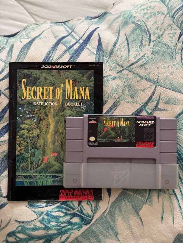 Secret of Mana Snes USA