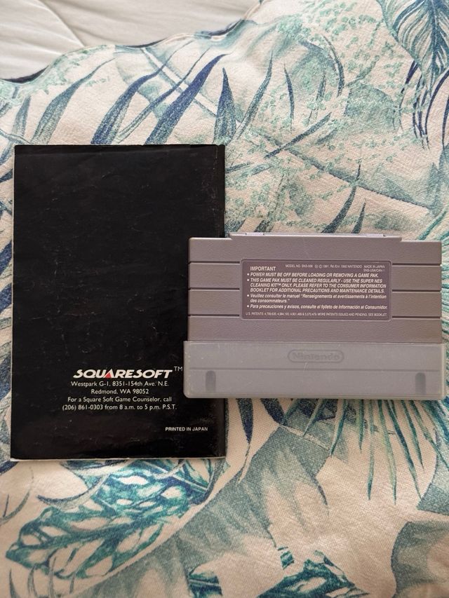 Secret of Mana Snes USA