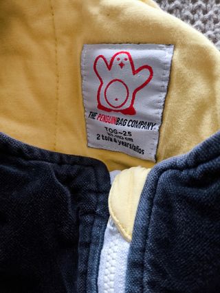 Saco para dormir. TOG 2.5. Talla: de 2 a 4 años.