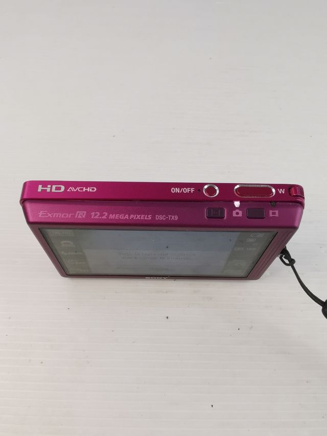 Sony cuber shot dsc tx9