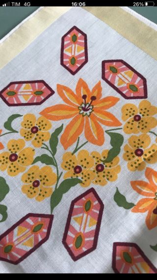 Set di tre fazzoletti vintage