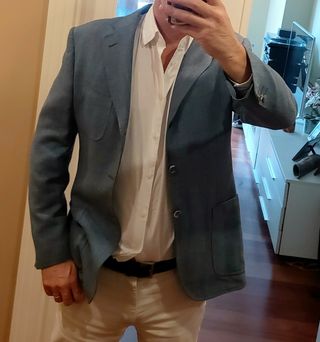 Americana Azul celeste