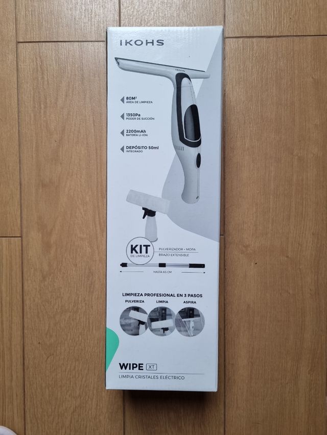 Limpia cristales aspirador