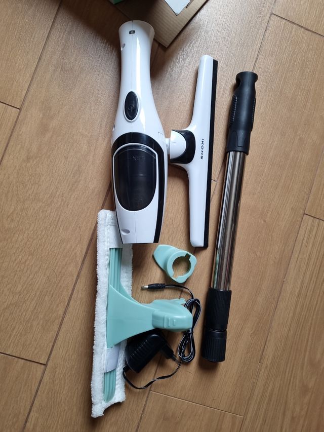 Limpia cristales aspirador