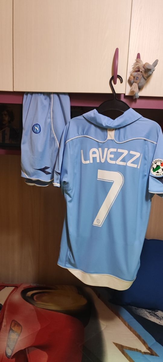 Maglia Gara Ssc Napoli Lavezzi 