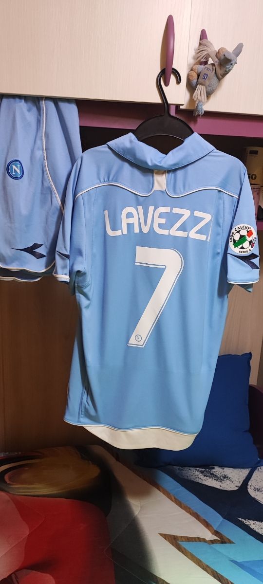 Maglia Gara Ssc Napoli Lavezzi 