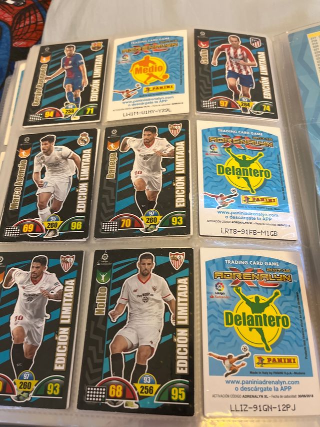 lote Ediciones limitadas 17/18 adrenalin