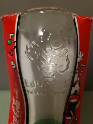 Bicchiere Coca-Cola UEFA 2012 Euro Ucraina-Polonia