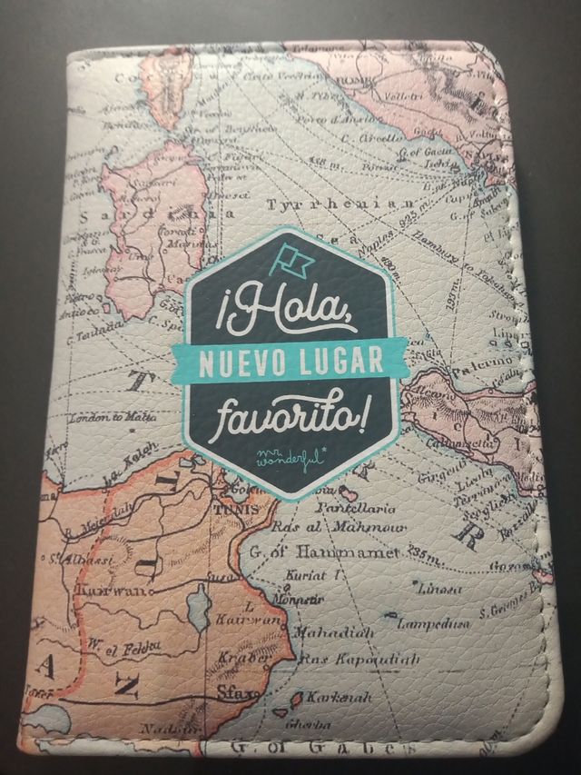 Funda Billetes avión Mr.Wonderful. NUEVA