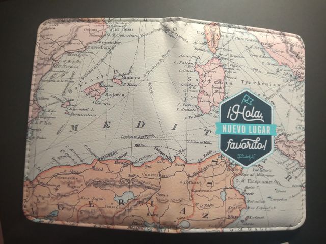 Funda Billetes avión Mr.Wonderful. NUEVA