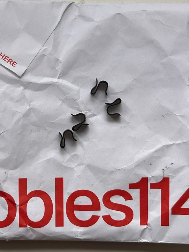 Clip, ganci, supporti per mensole, Tria Mobles114