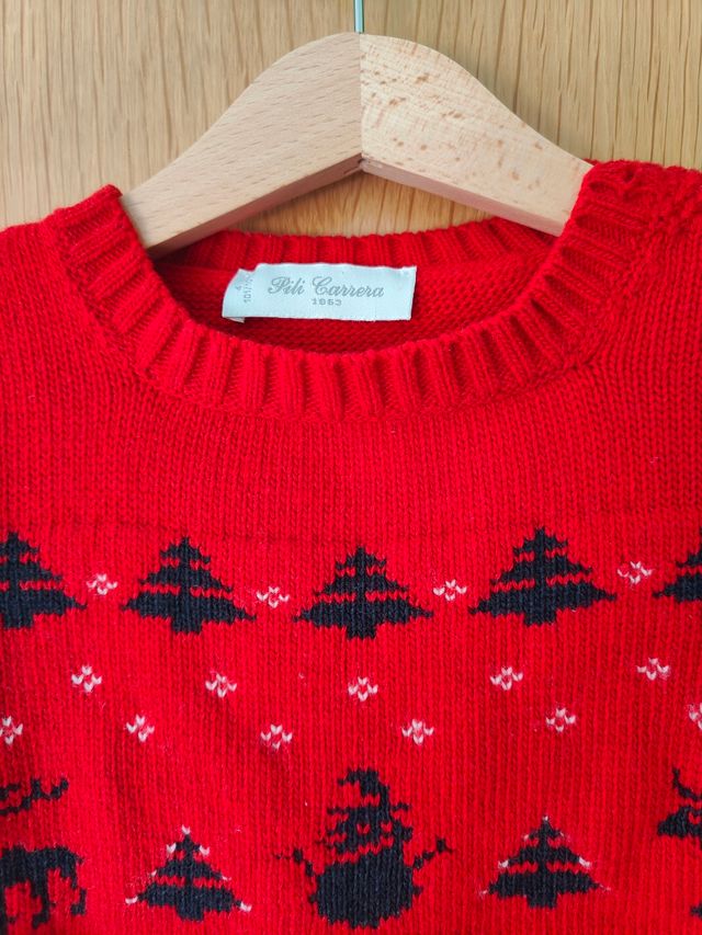 Jersey navideño Pili Carrera niño