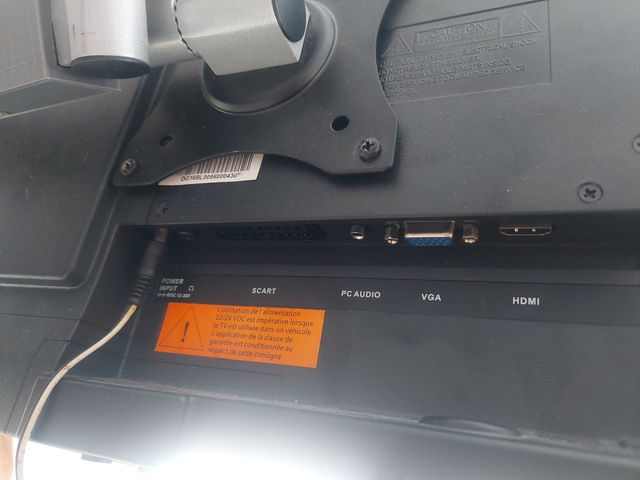 Television 15 pulgadas stanline 12v autocaravana