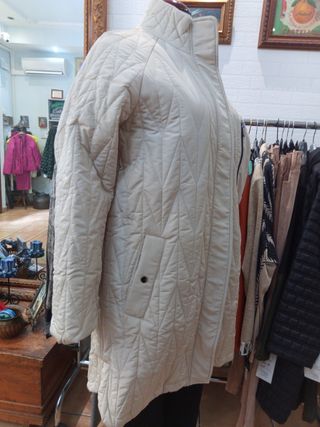 Chaquetón beige