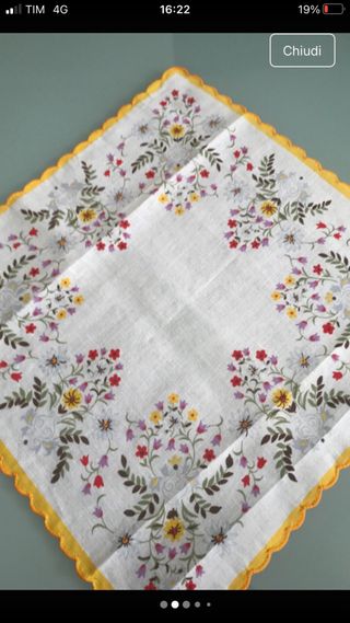 Coppia di fazzoletti degli anni ‘80