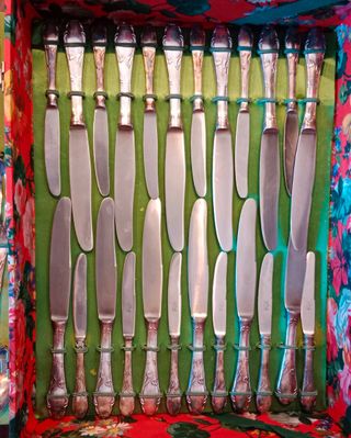 Cubertería de alpaca Magefesa 112 piezas