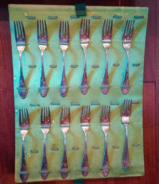 Cubertería de alpaca Magefesa 112 piezas