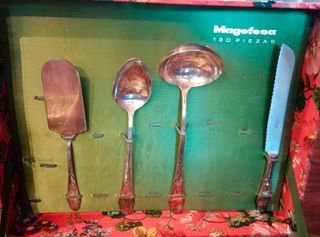 Cubertería de alpaca Magefesa 112 piezas